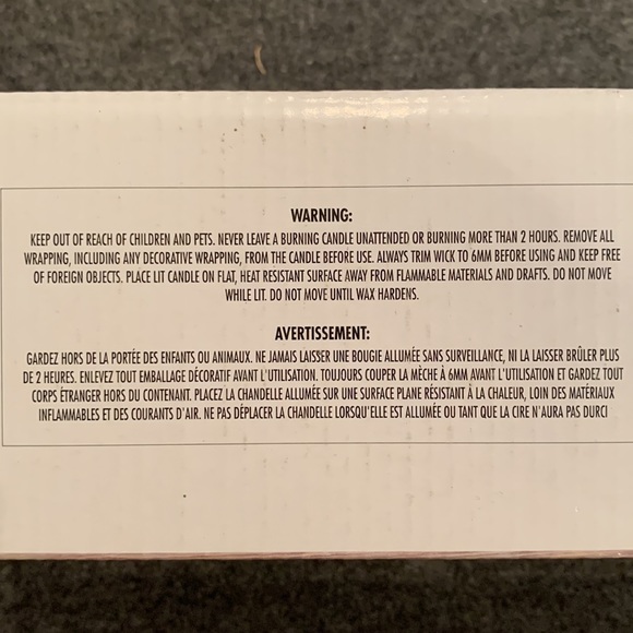 New in package! Two glass candle holders with inspirational messages - Picture 3 of 4